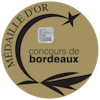 Médaille d'OR Concours des Vins de Bordeaux