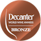 Médaille de Bronze Decanter World Wine Awards